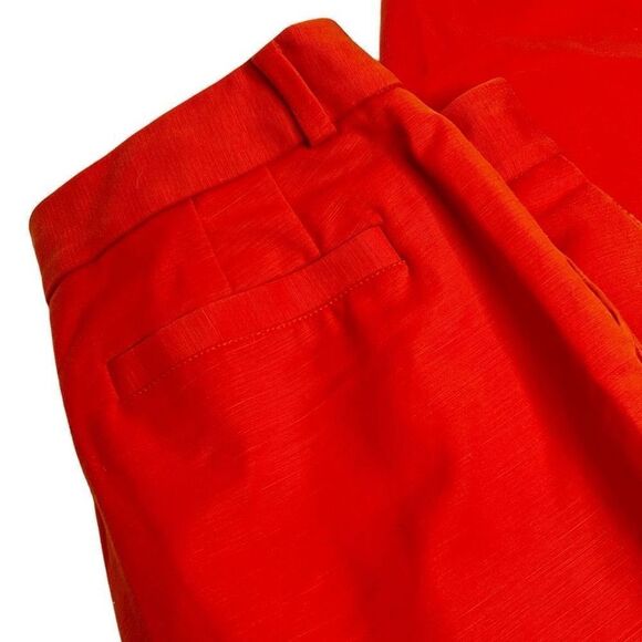 Kate Spade orange Davis skinny crop pants size approximately 4 - Picture 14 of 16